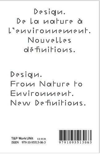 De la nature à l'environnement nouvelles définitions book