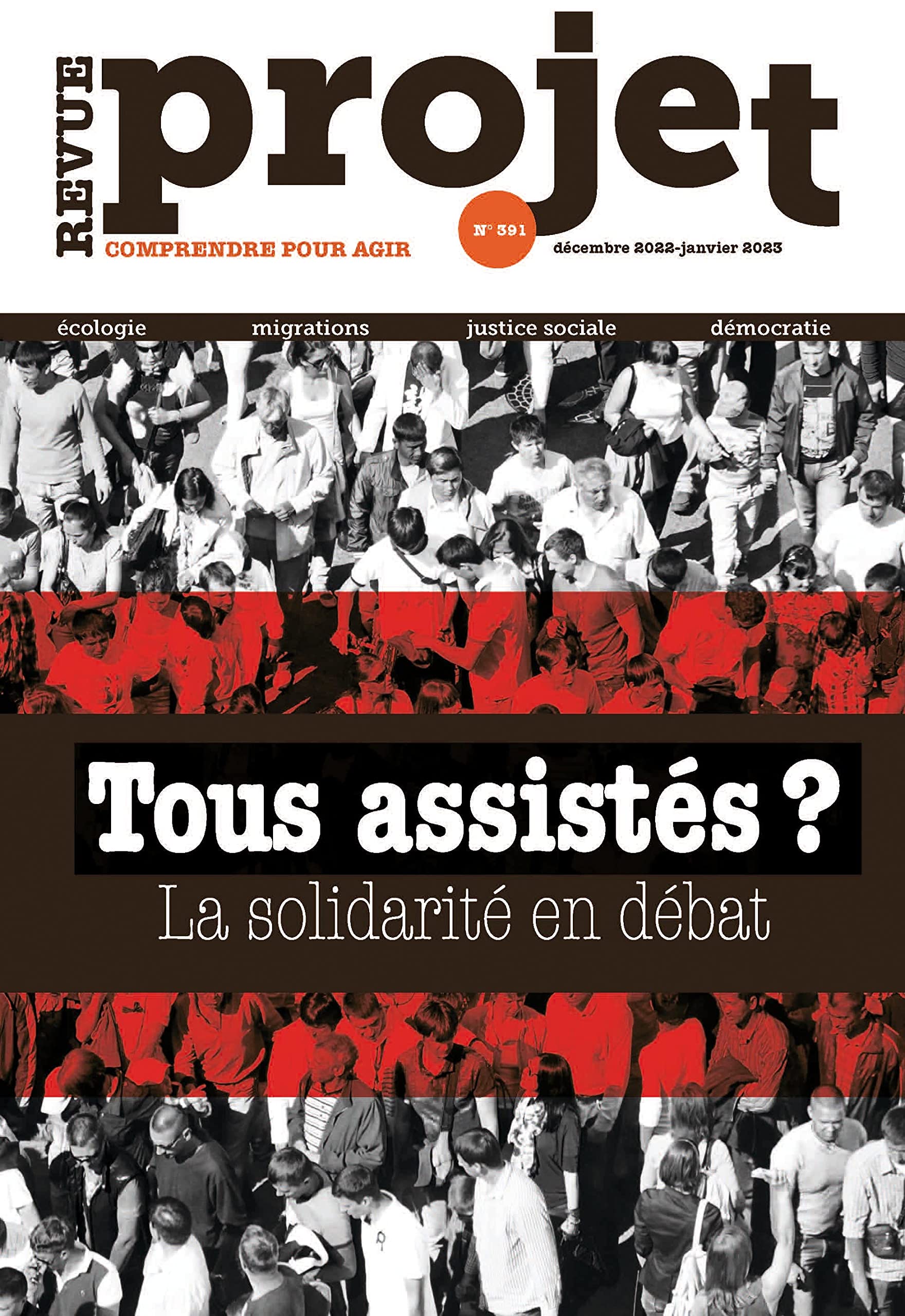 Revue Projet N°391 : Tous assistés ? La solidarité en débat - dec 2022 book