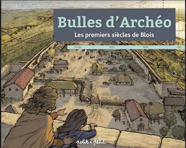 BULLES D'ARCHEO LES PREMIERS SIECLES DE BLOIS book