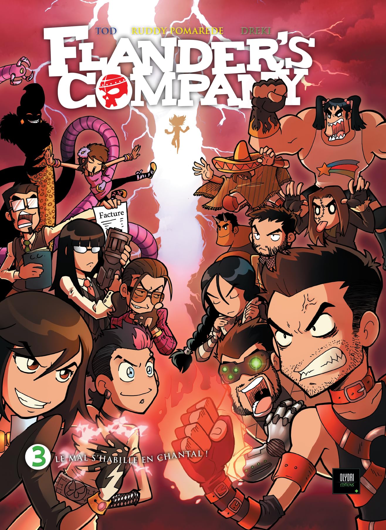 Flander's Compagny T03 Le mal s'habille en Chantal Manga
