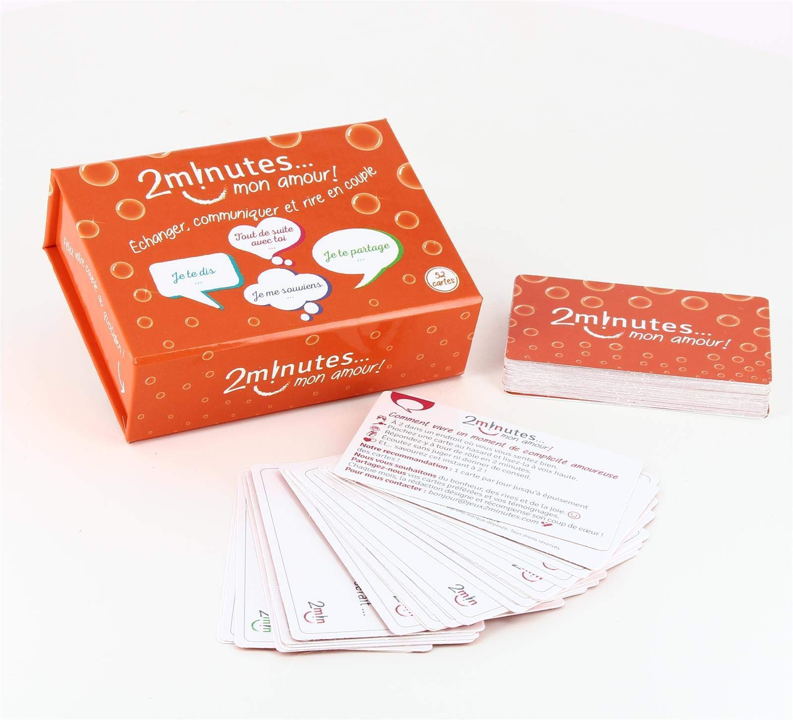 2 Minutes... Mon Amour ! le Jeu Qui Oxygene Votre Couple Card Games