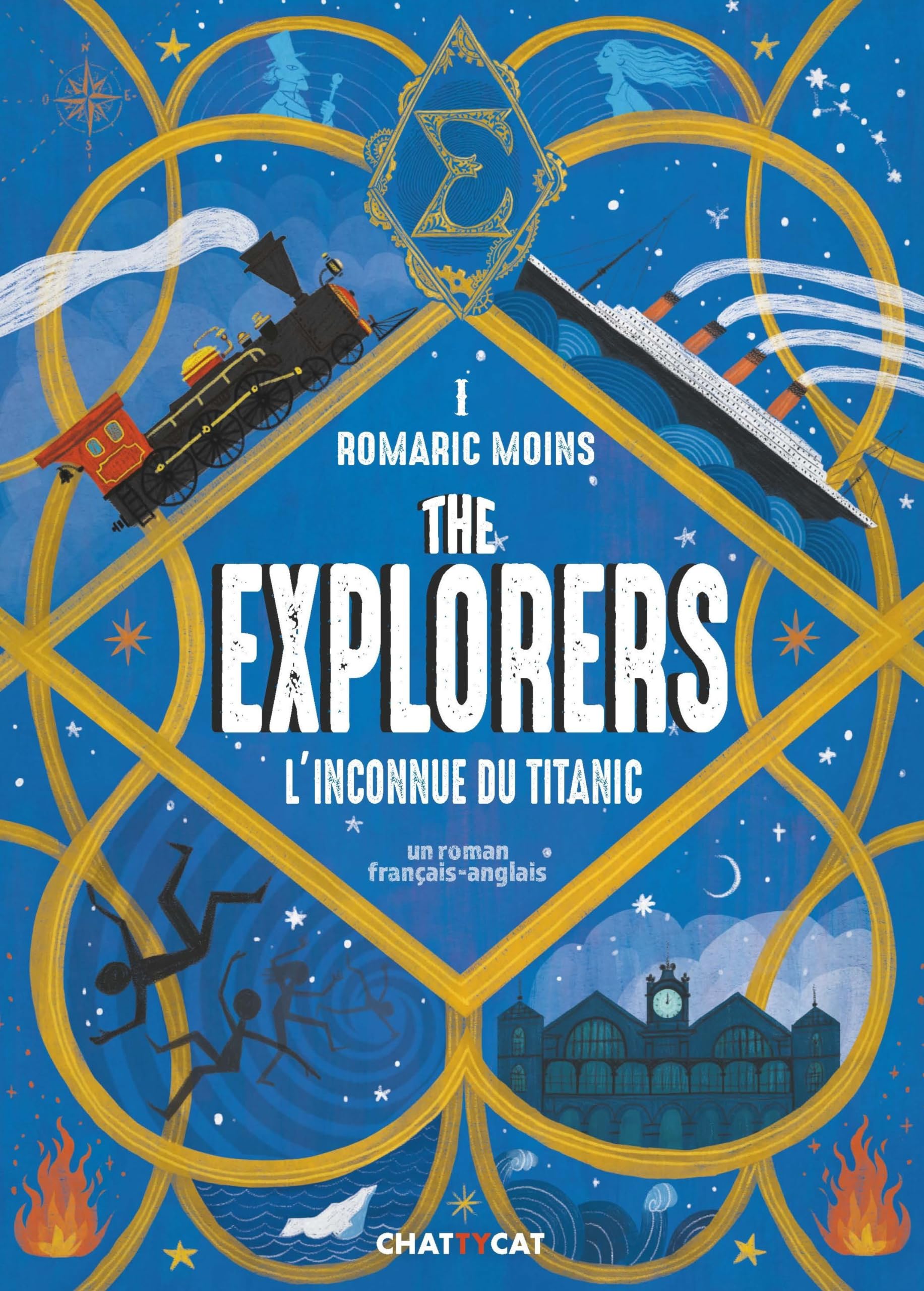 The Explorers : l'inconnue du Titanic: Un roman français-anglais book