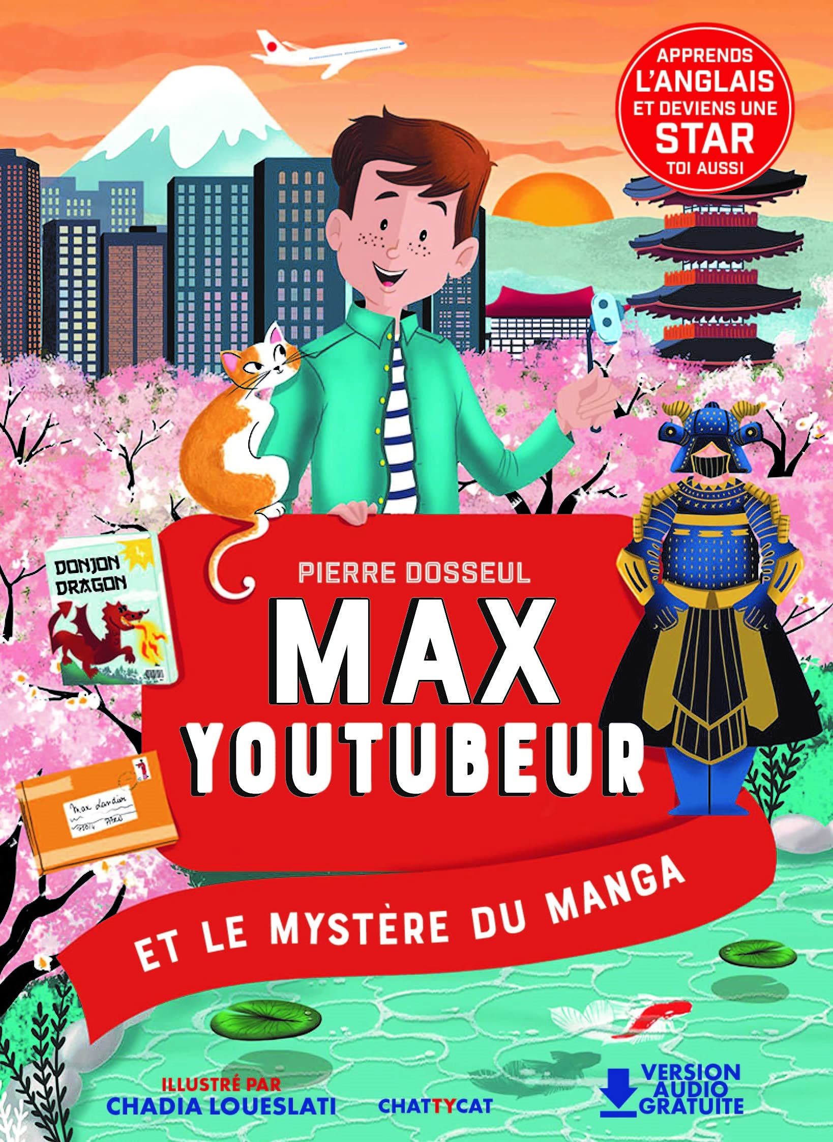 Max youtubeur : le mystère du manga: Une enquête bilingue book
