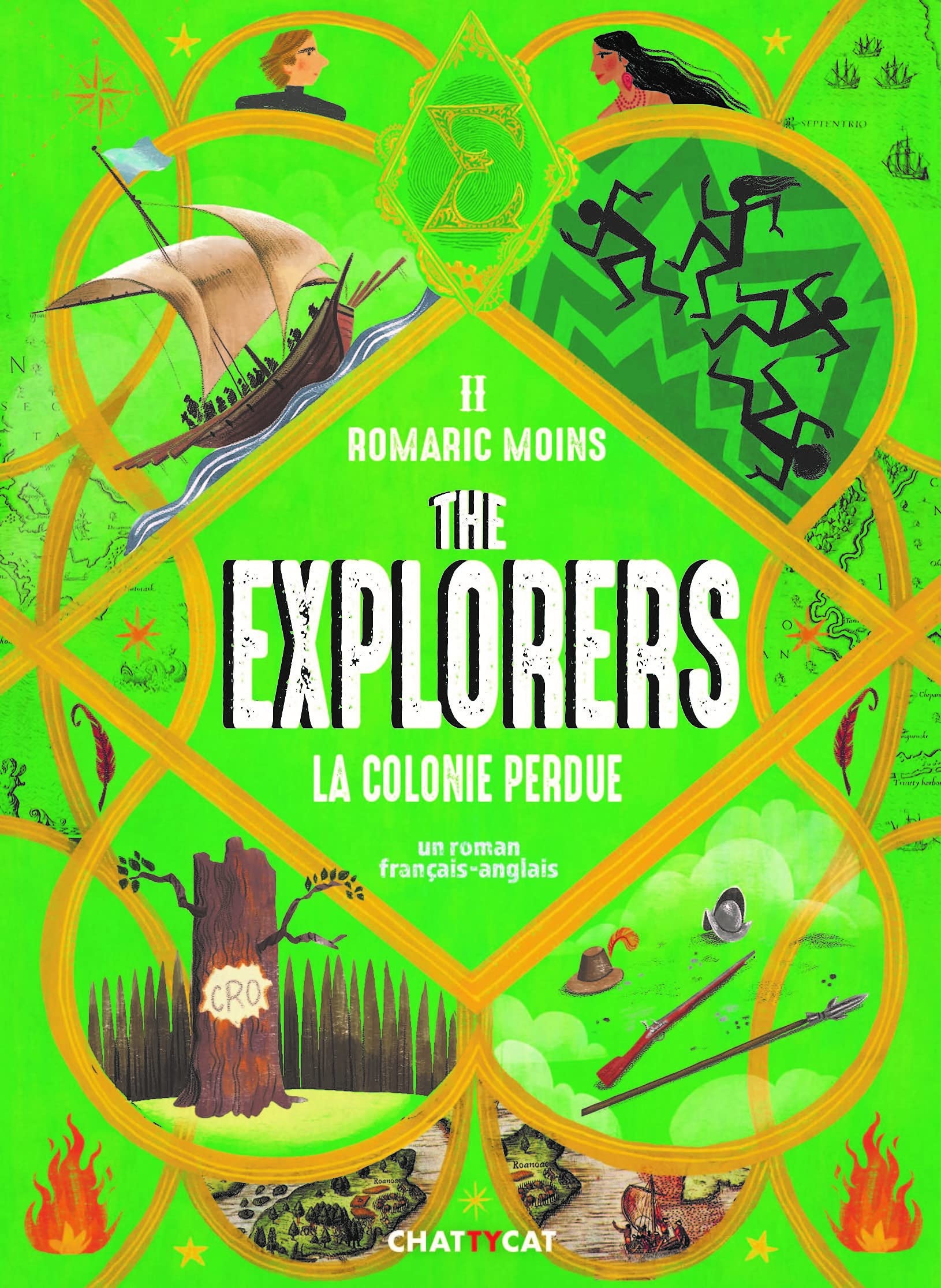 The explorers : la colonie perdue: Un roman français anglais book