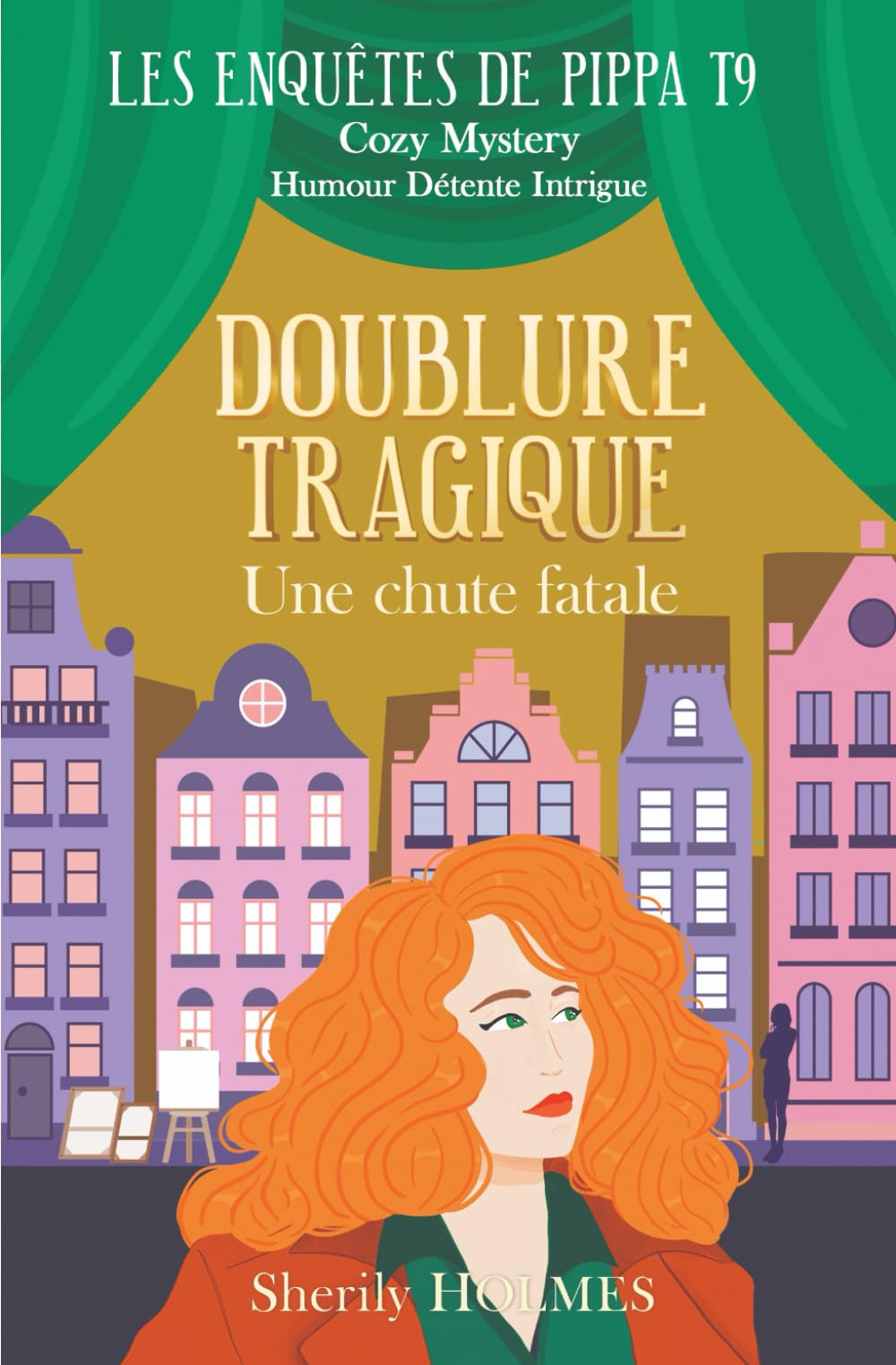 DOUBLURE TRAGIQUE: une chute fatale, une enquête cosy et humoristique Fiction