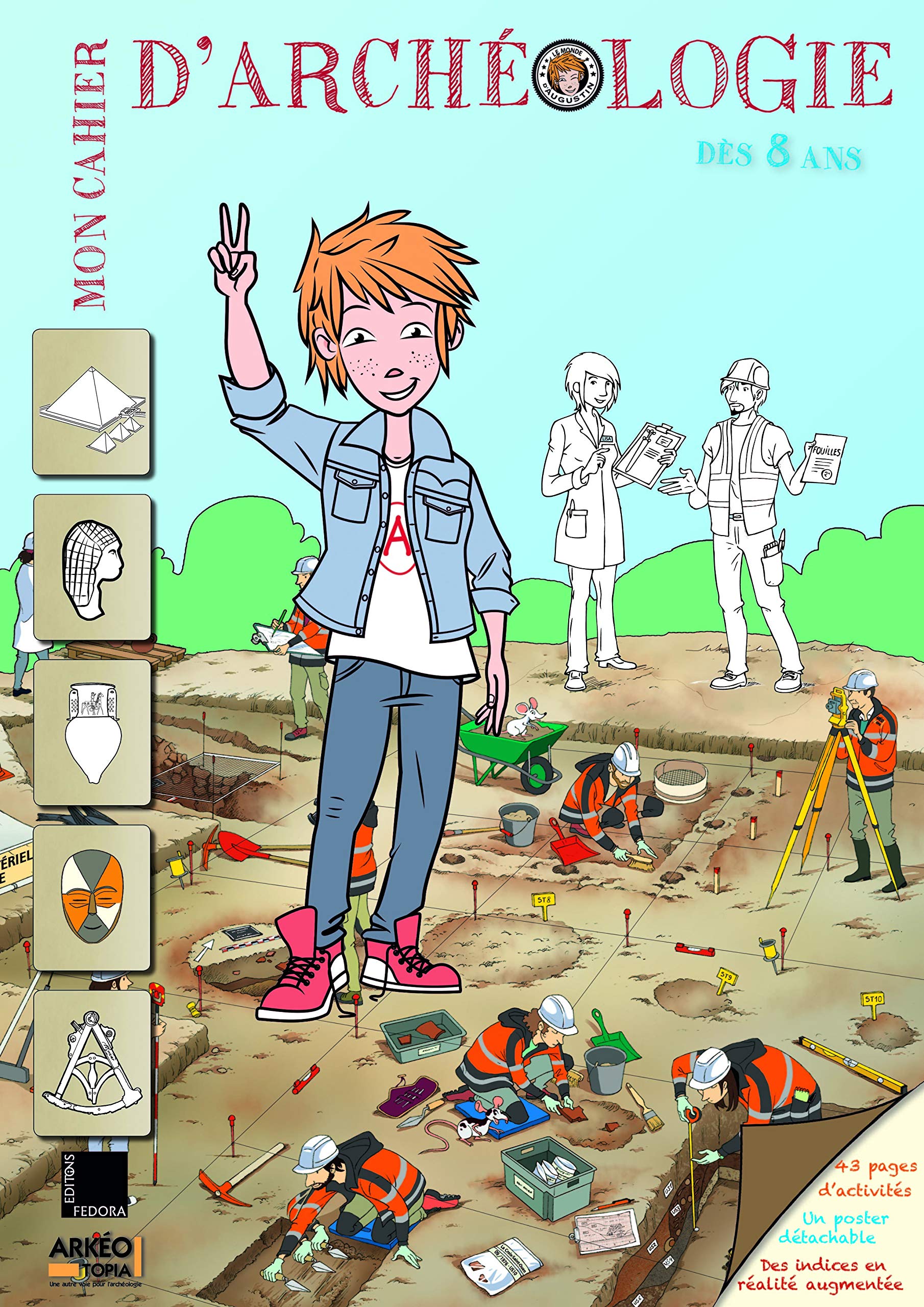 Mon cahier d'archéologie dès 8 ans Books