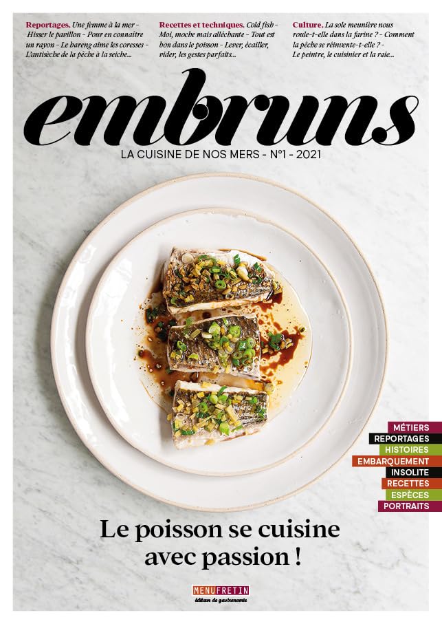 Embruns : La cuisine de nos mers - N°1 - 2021 book