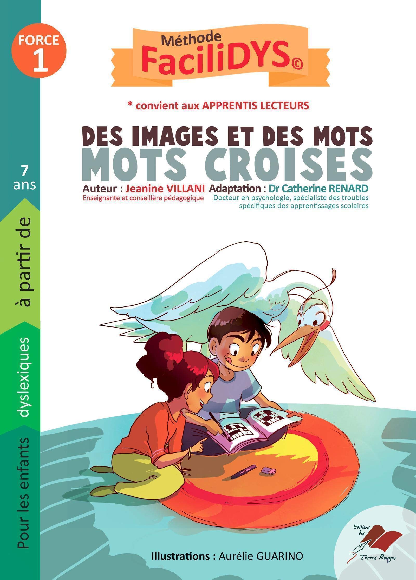 Mots croisés force 1: Pour les enfants dyslexiques, à partir de 7 ans. Tiptoi & Games