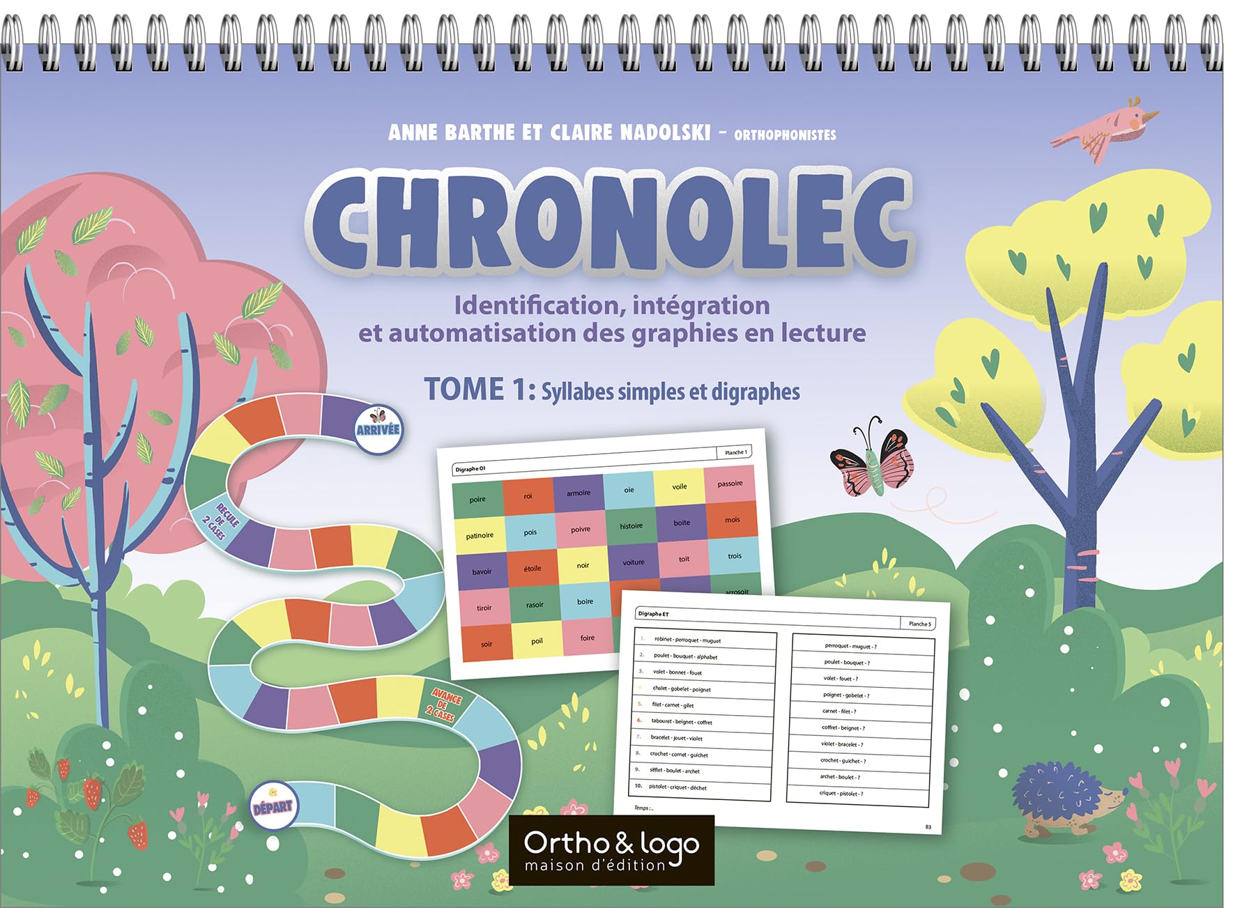 Chronolec - Tome 1 : Syllabes simples et digraphes: Identification, intégration et automatisation des graphies en lecture book
