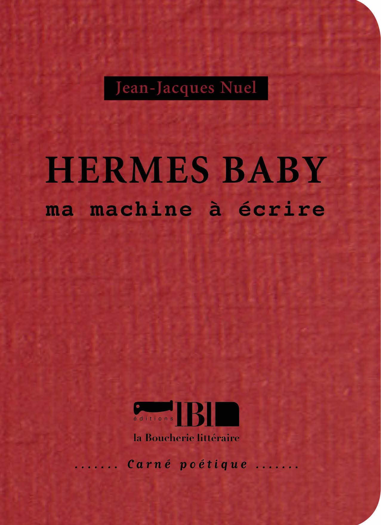Hermes Baby: Ma machine à écrire book