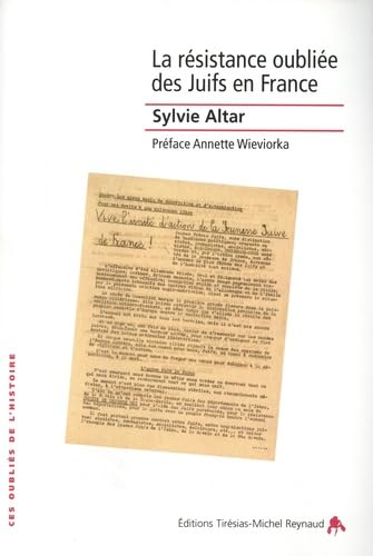 La résistance oubliée des Juifs en France book