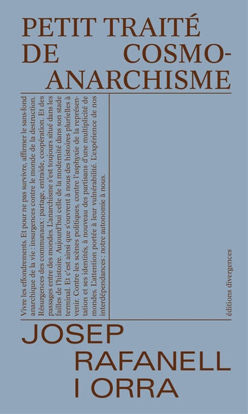 Petit traité de cosmoanarchisme book