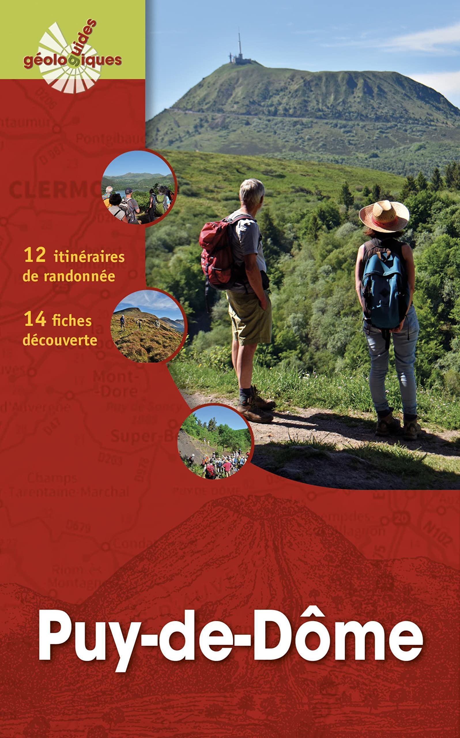 Puy-de-Dôme: 10 itinéraires de randonnée détaillés. 10 fiches découverte book