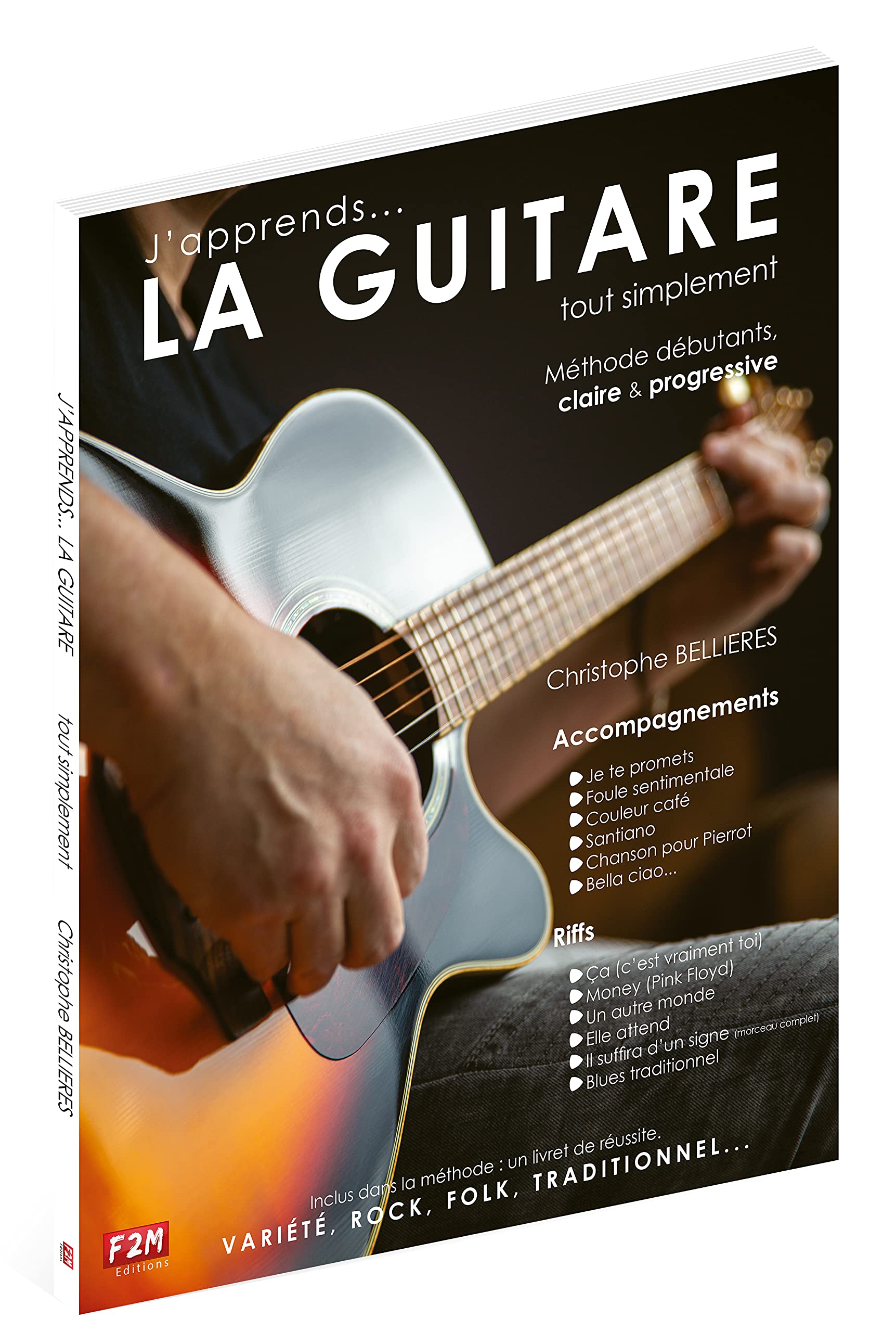 J'apprends LA GUITARE tout simplement C. Bellières book