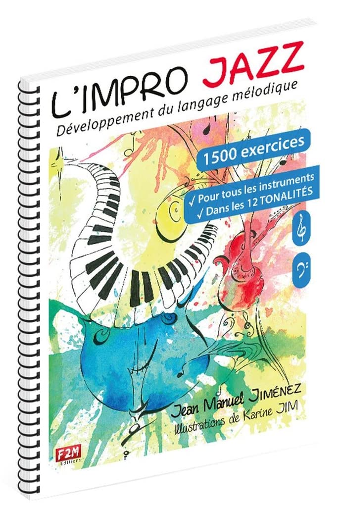 L'IMPRO JAZZ - Développement du langage mélodique book
