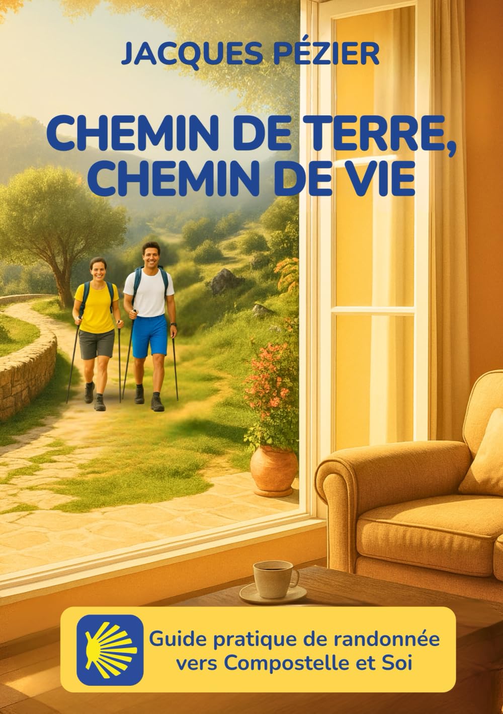Chemin de terre, chemin de vie: Guide pratique de randonnée vers Compostelle et Soi book