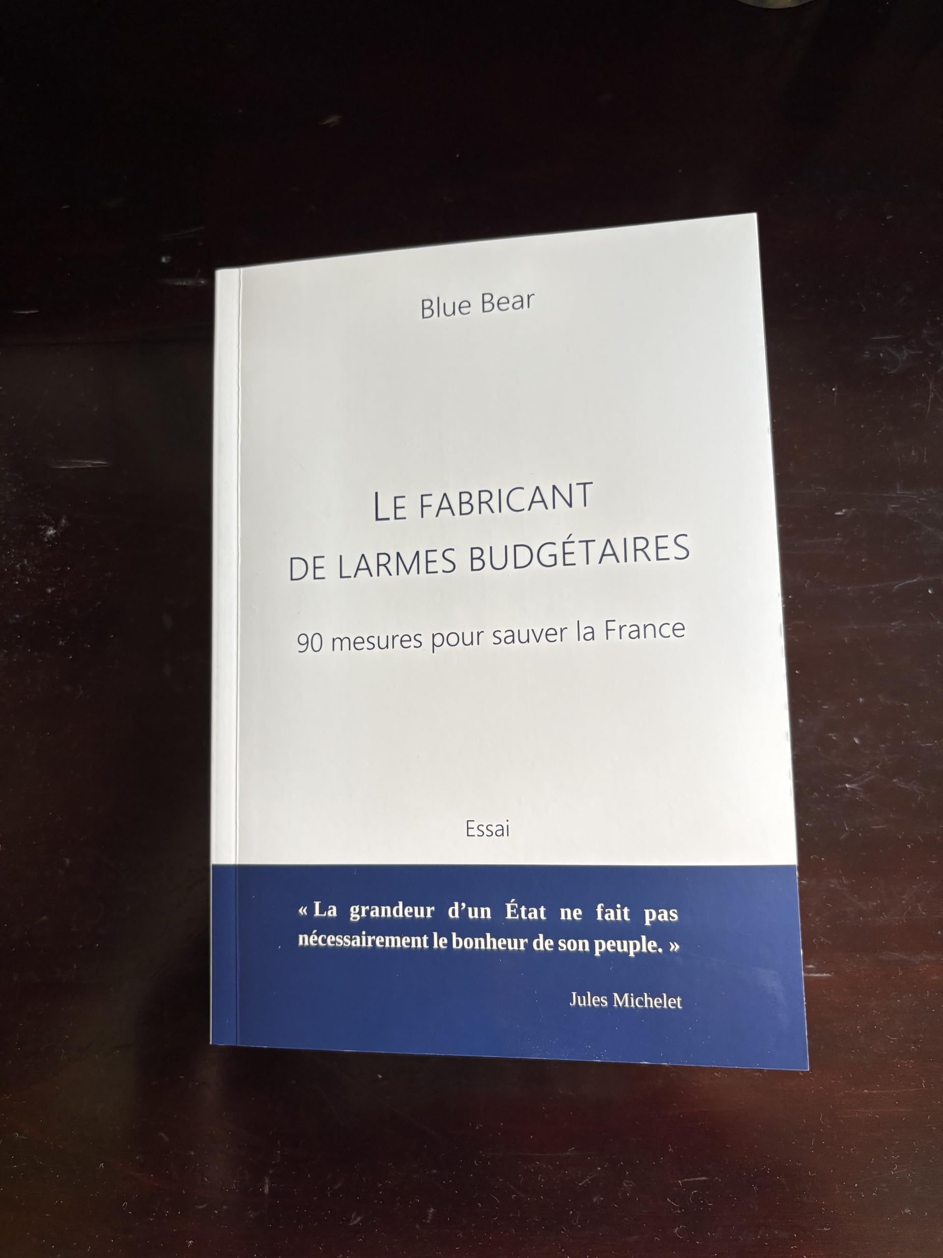 Générique Le Fabricant De Larmes Budgétaires : 90 Mesures Pour Sauver La France book