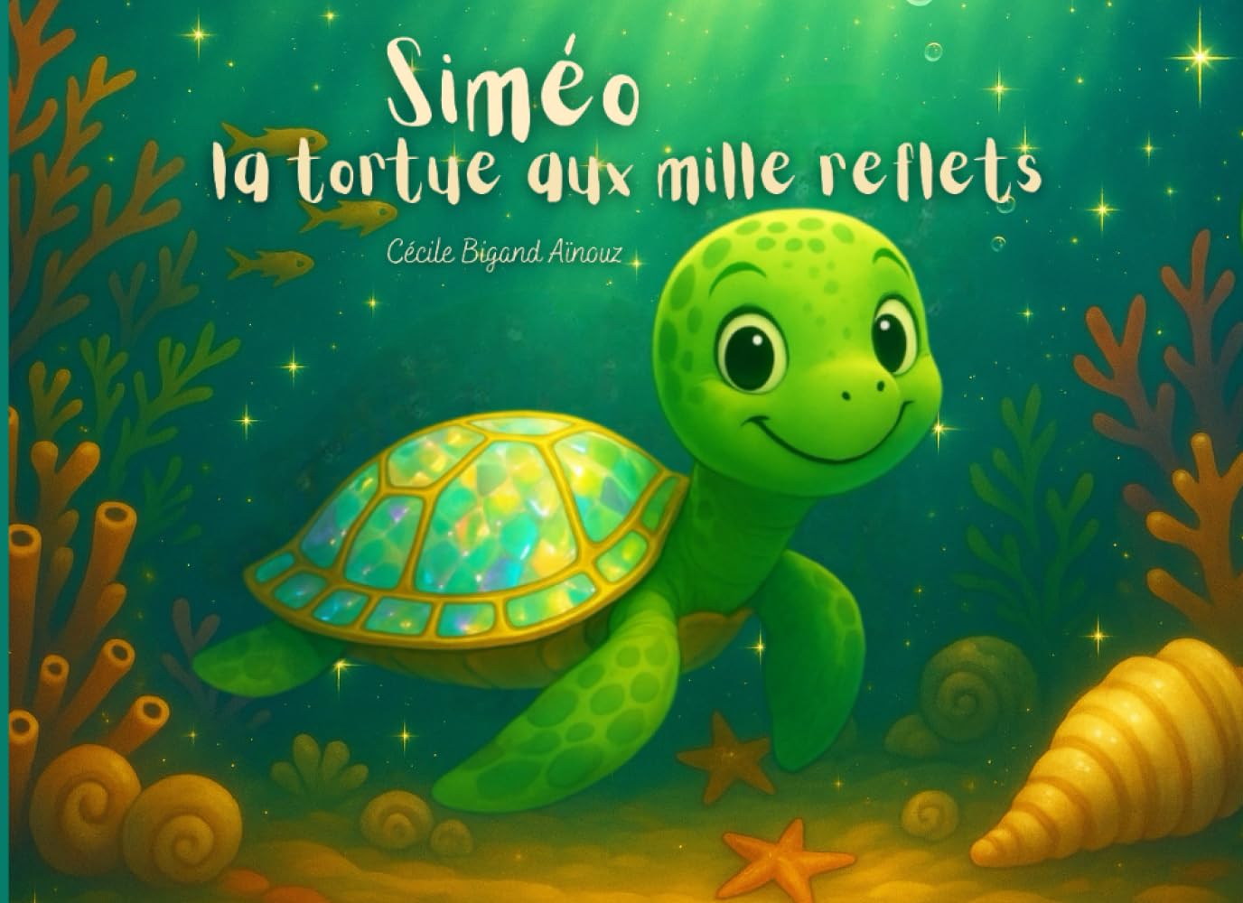 Siméo, la tortue aux mille reflets book