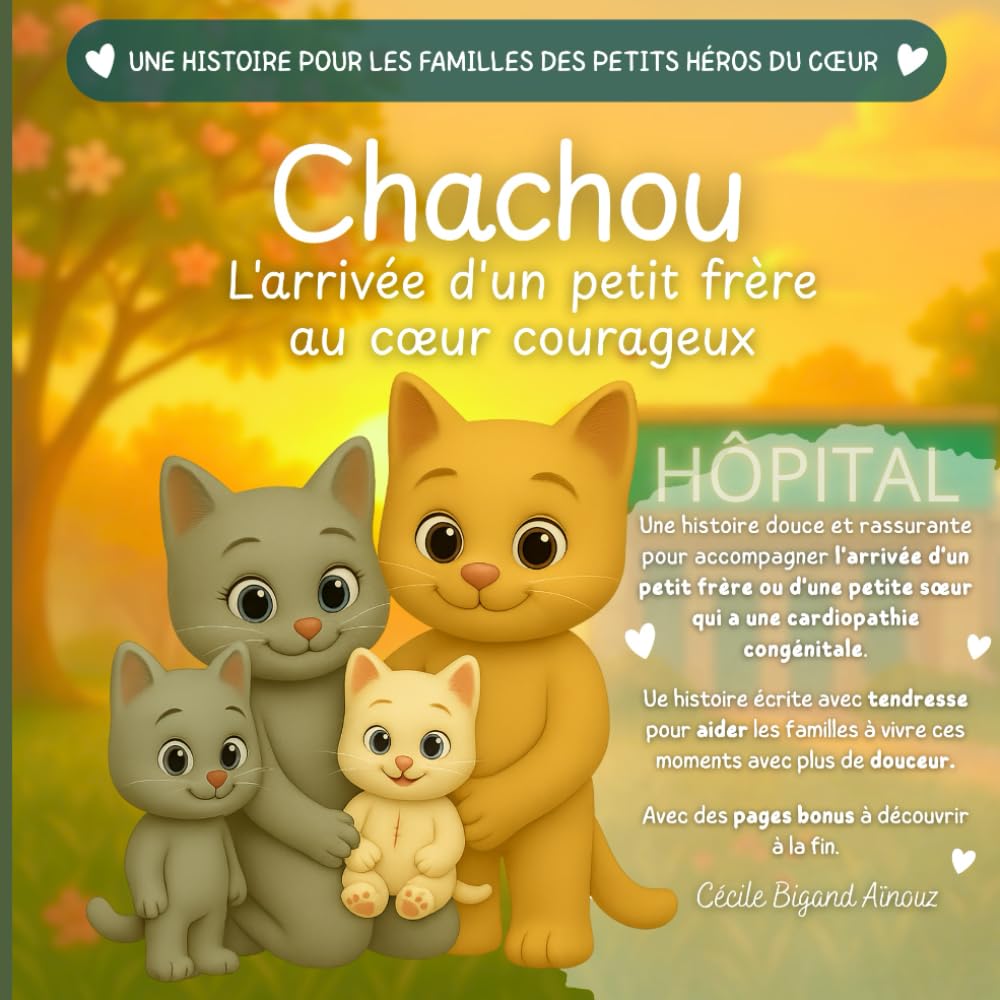Chachou L'arrivée d'un petit frère au cœur courageux book