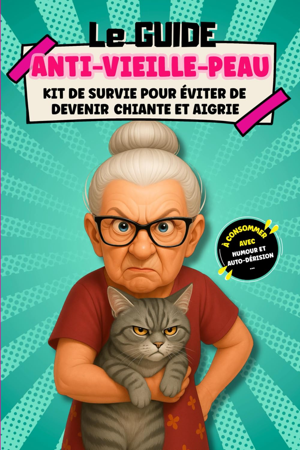 Le Guide Anti-Vieille-Peau: Kit de survie pour éviter de devenir chiante et aigrie. A consommer avec humour et auto-dérision ! book