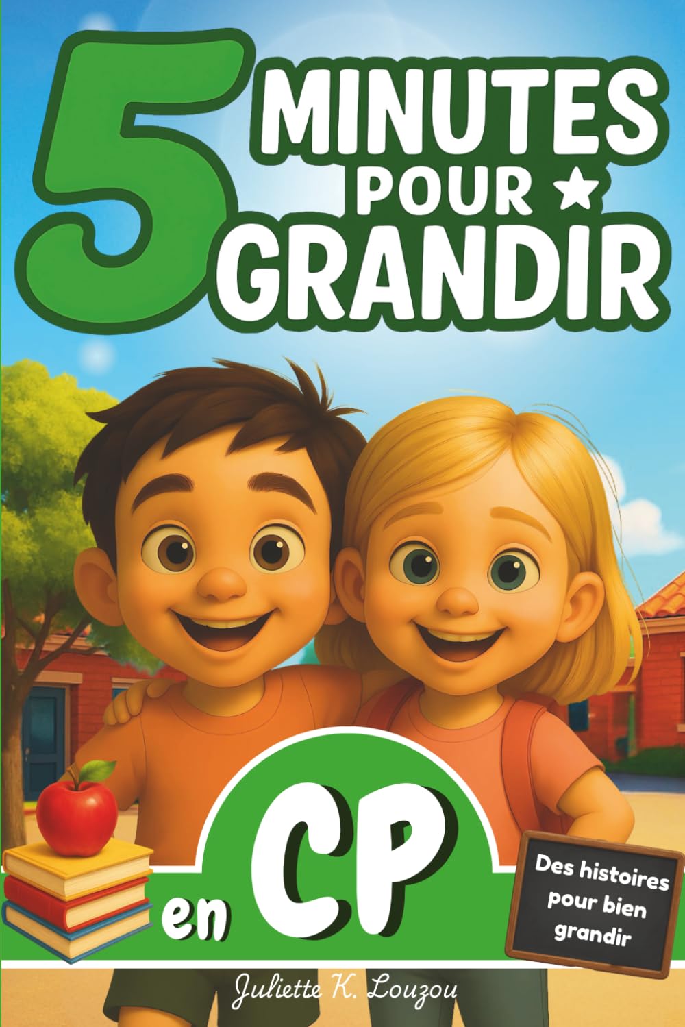 5 minutes pour grandir en CP - livre pour enfants de 5 à 6 ans: des histoires éducatives, illustrées et ludiques pour les garçons et filles dès la rentrée en CP book