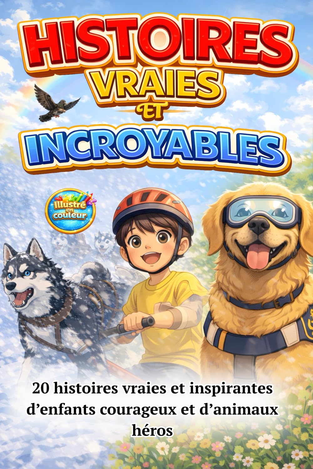 HISTOIRES VRAIES ET INCROYABLES: 20 histoires vraies et inspirantes d’enfants courageux et d’animaux héros book