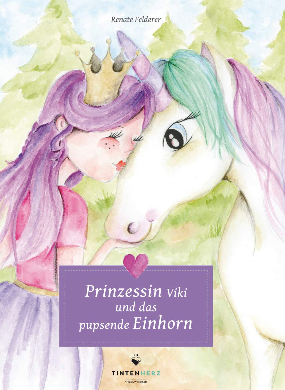 Prinzessin Viki Und Das Pupsende Einhorn. Ediz. Illustrata Children's books