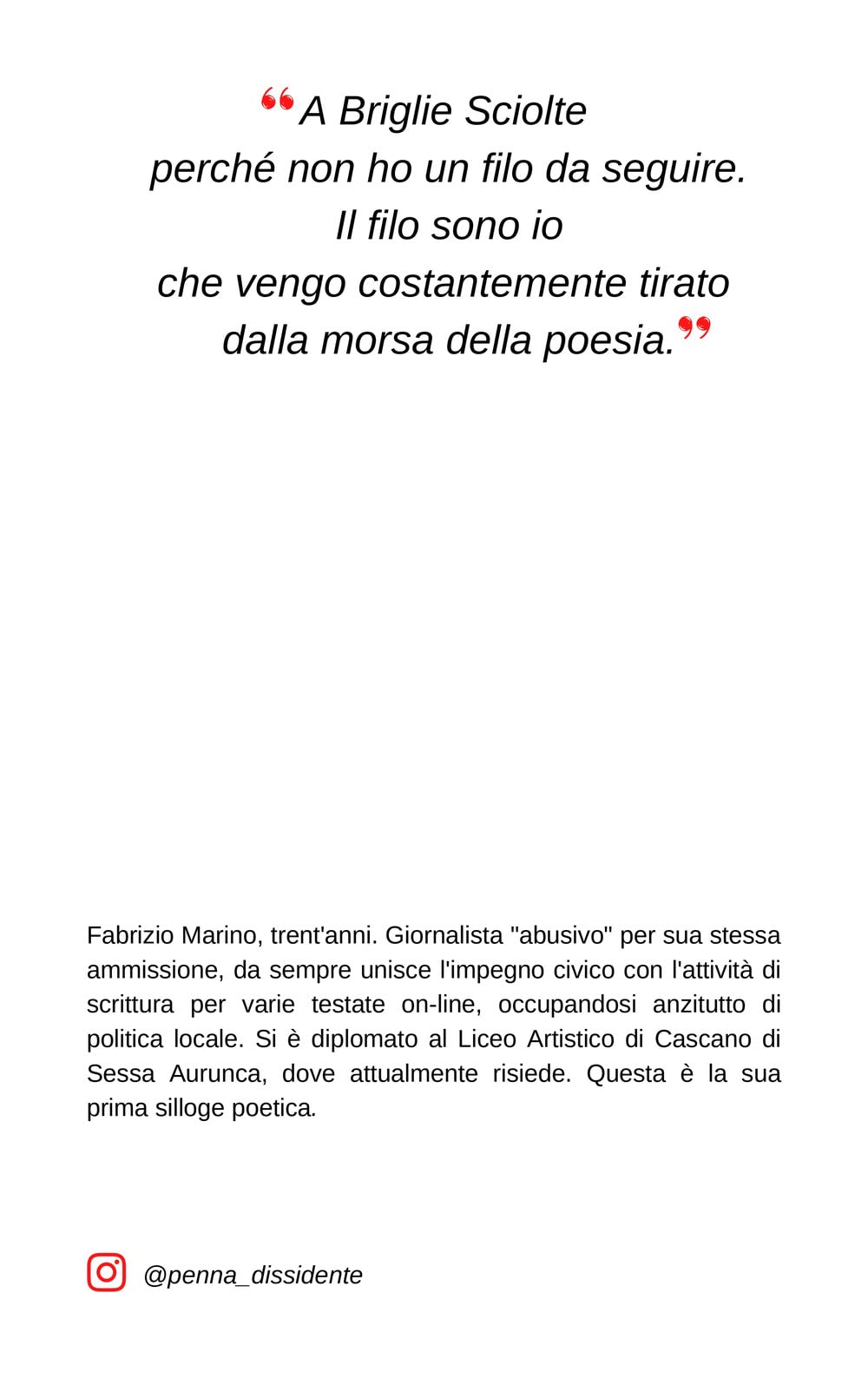 A briglie sciolte. Poesie per una rivoluzione book