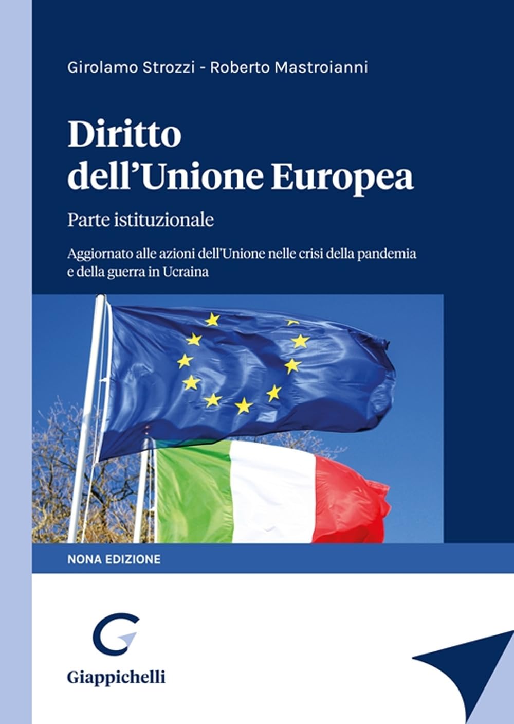 Diritto dell'Unione Europea. Parte istituzionale Law