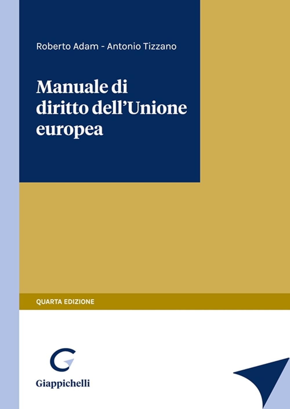 Manuale di diritto dell'Unione Europea Law