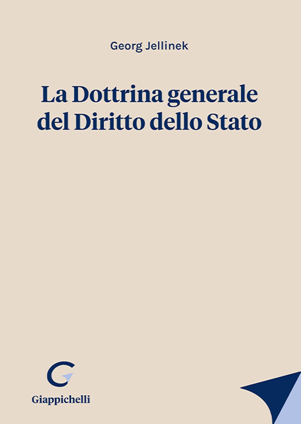 La Dottrina generale del Diritto dello Stato Law