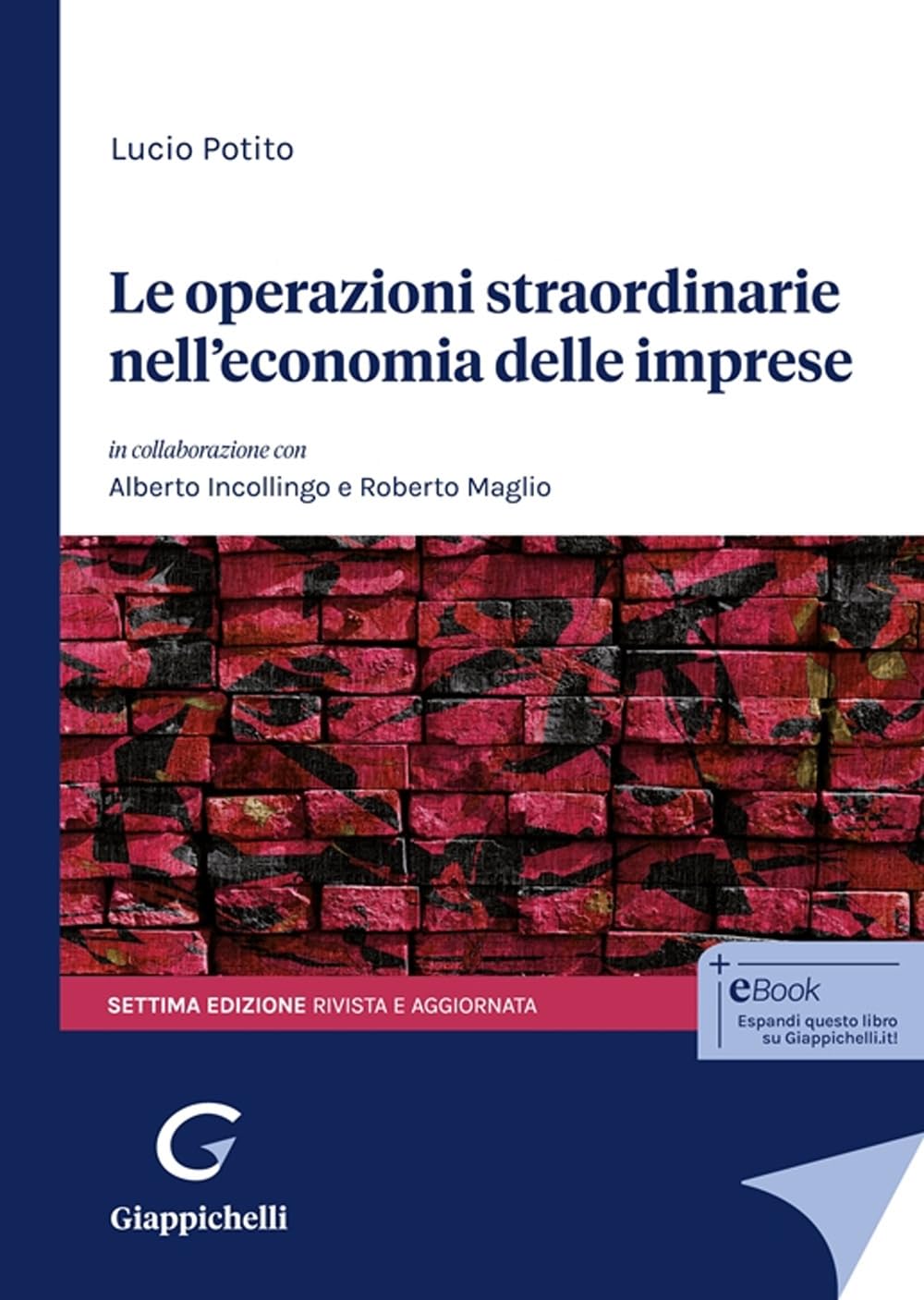 Le operazioni straordinarie nell'economia delle imprese Business, Finance & Career