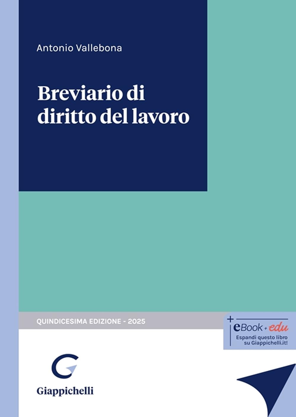 Breviario di diritto del lavoro Law