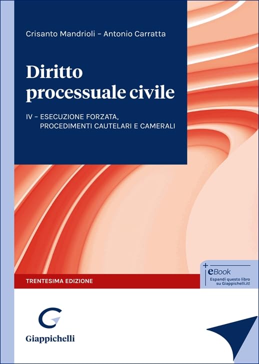Diritto processuale civile. L'esecuzione forzata, i procedimenti sommari, cautelari e camerali (Vol. 4) Law