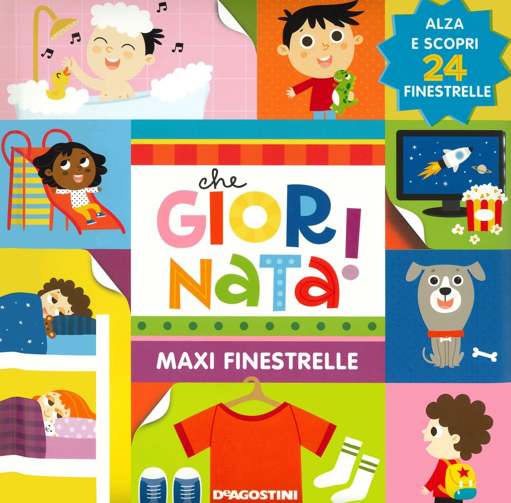 Che giornata! Maxi finestrelle. Ediz. a colori book