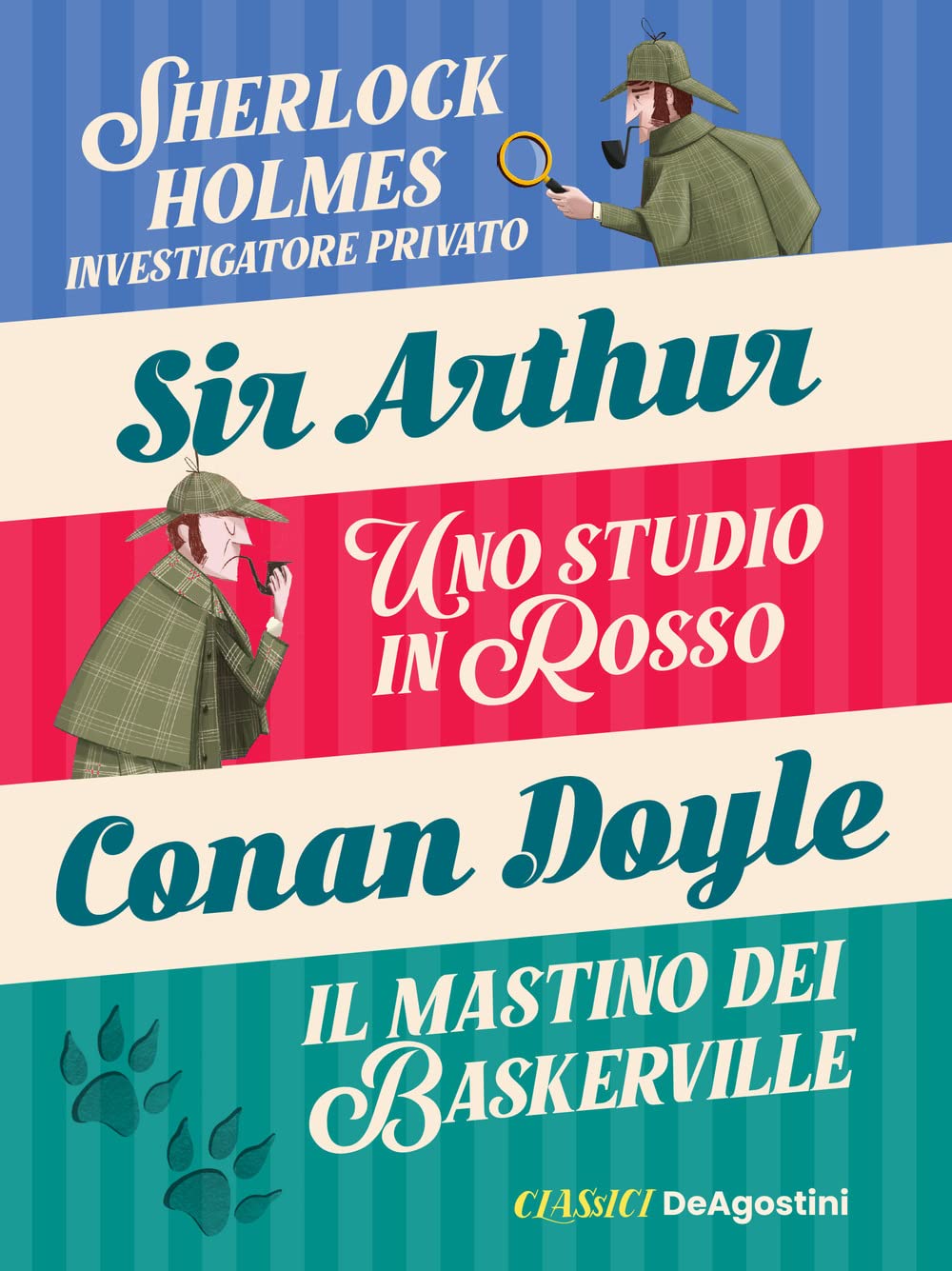 Sherlock Holmes investigatore privato-Uno studio in rosso-Il mastino dei Baskerville. Novels & Short Stories