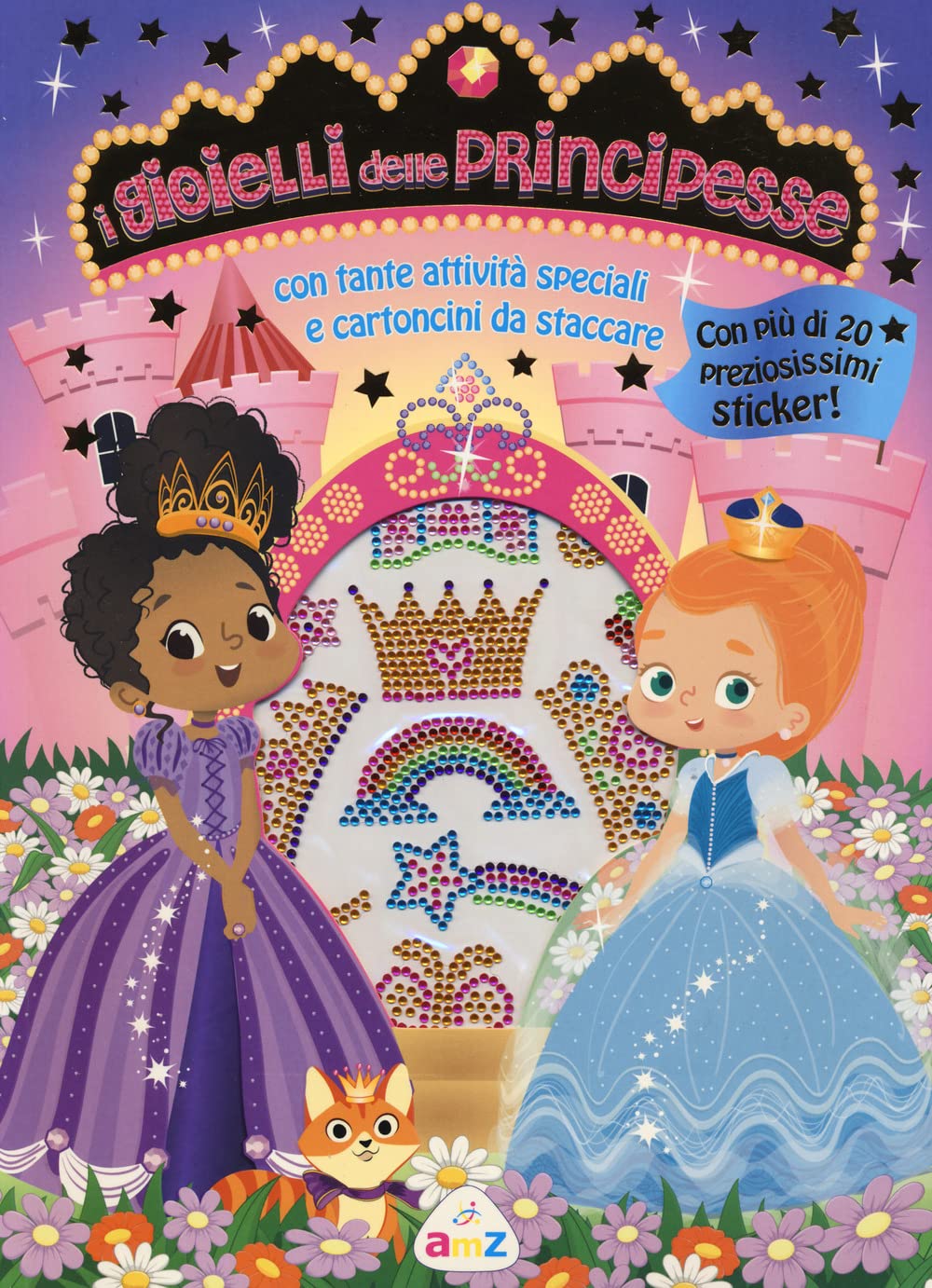 I gioielli delle principesse. Con adesivi. Ediz. a colori book
