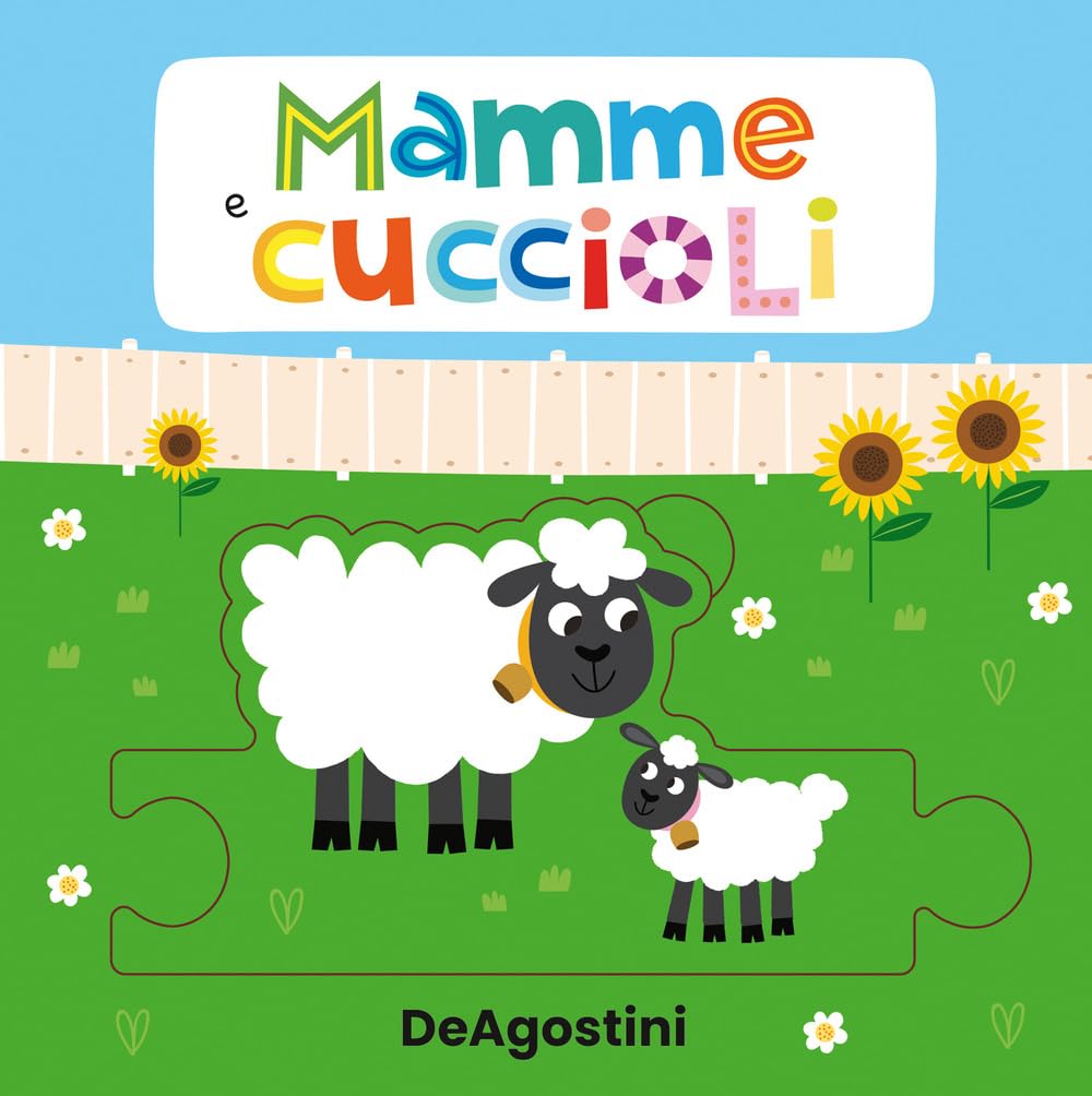 Mamme e cuccioli. Libro puzzle Non-fiction books for kids