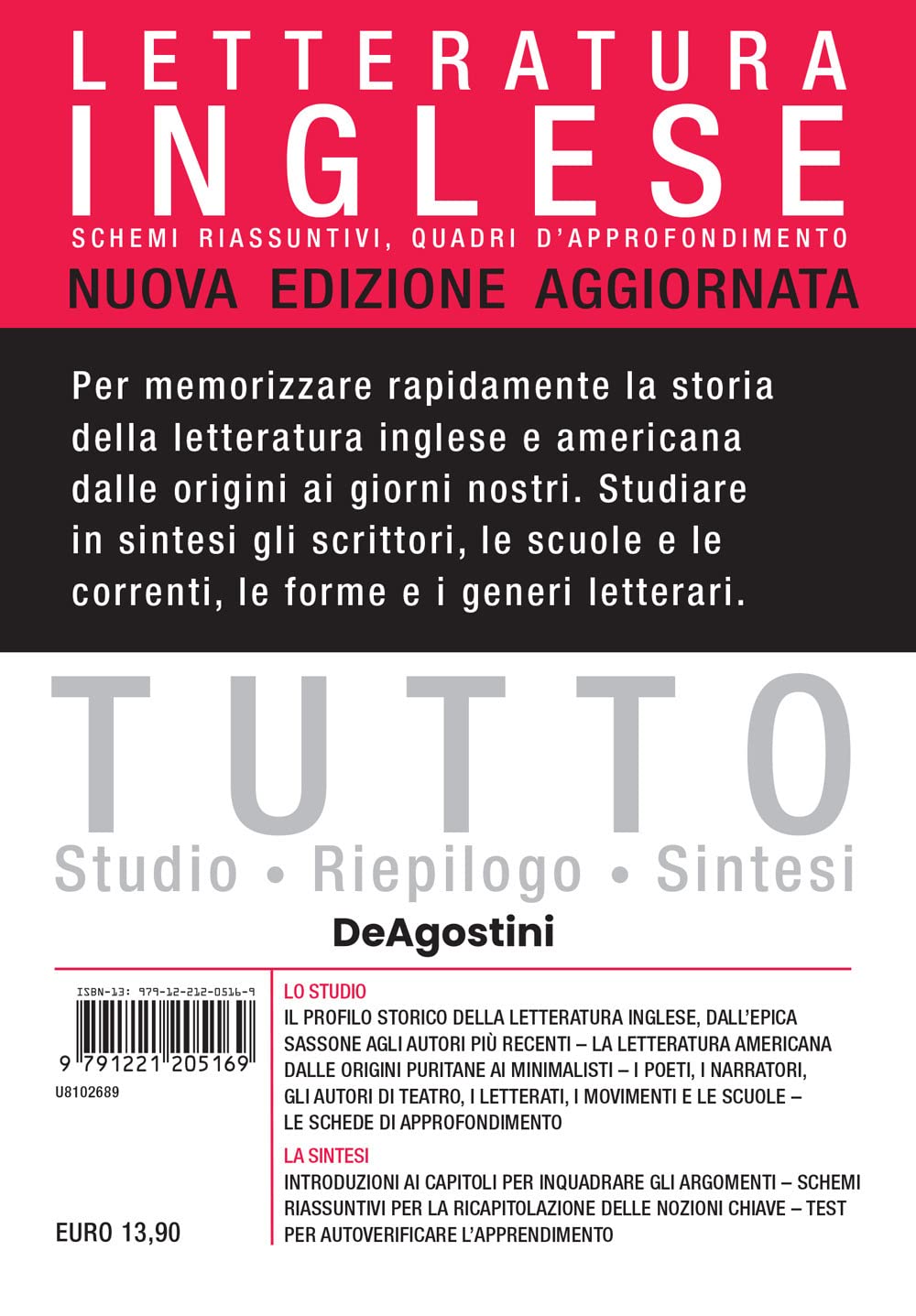 Tutto letteratura inglese. Schemi riassuntivi, quadri d'approfondimento. Nuova ediz. book