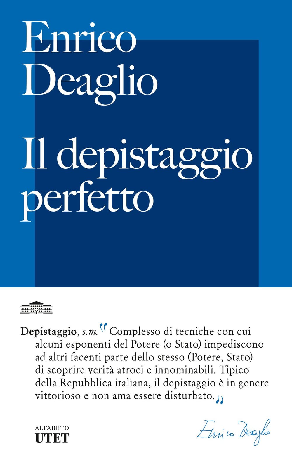 Il depistaggio perfetto book