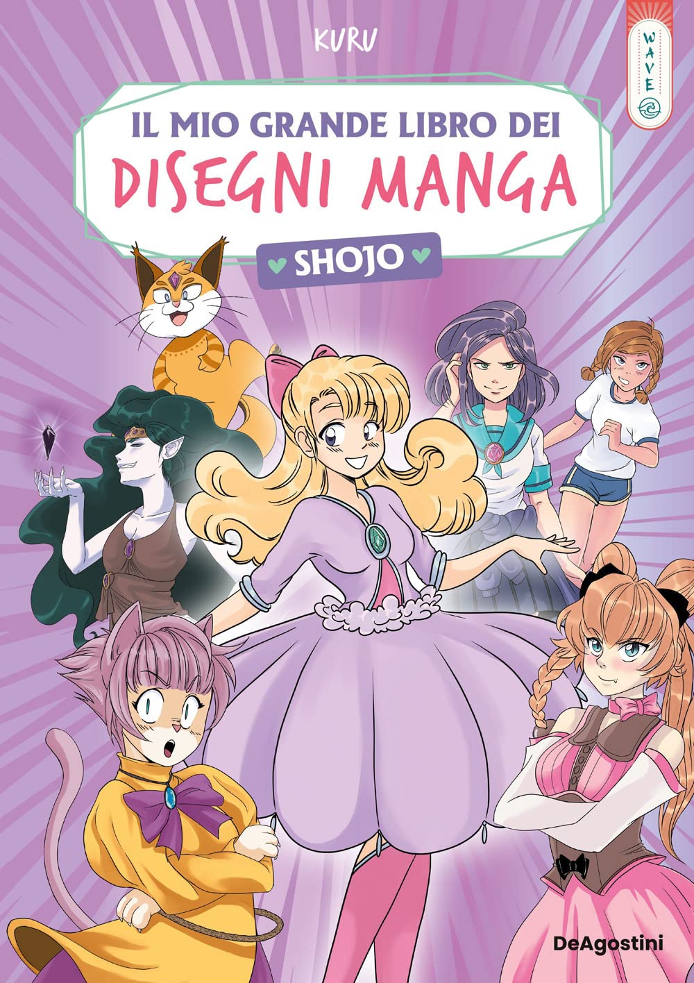 Il mio grande libro dei disegni manga shojo book