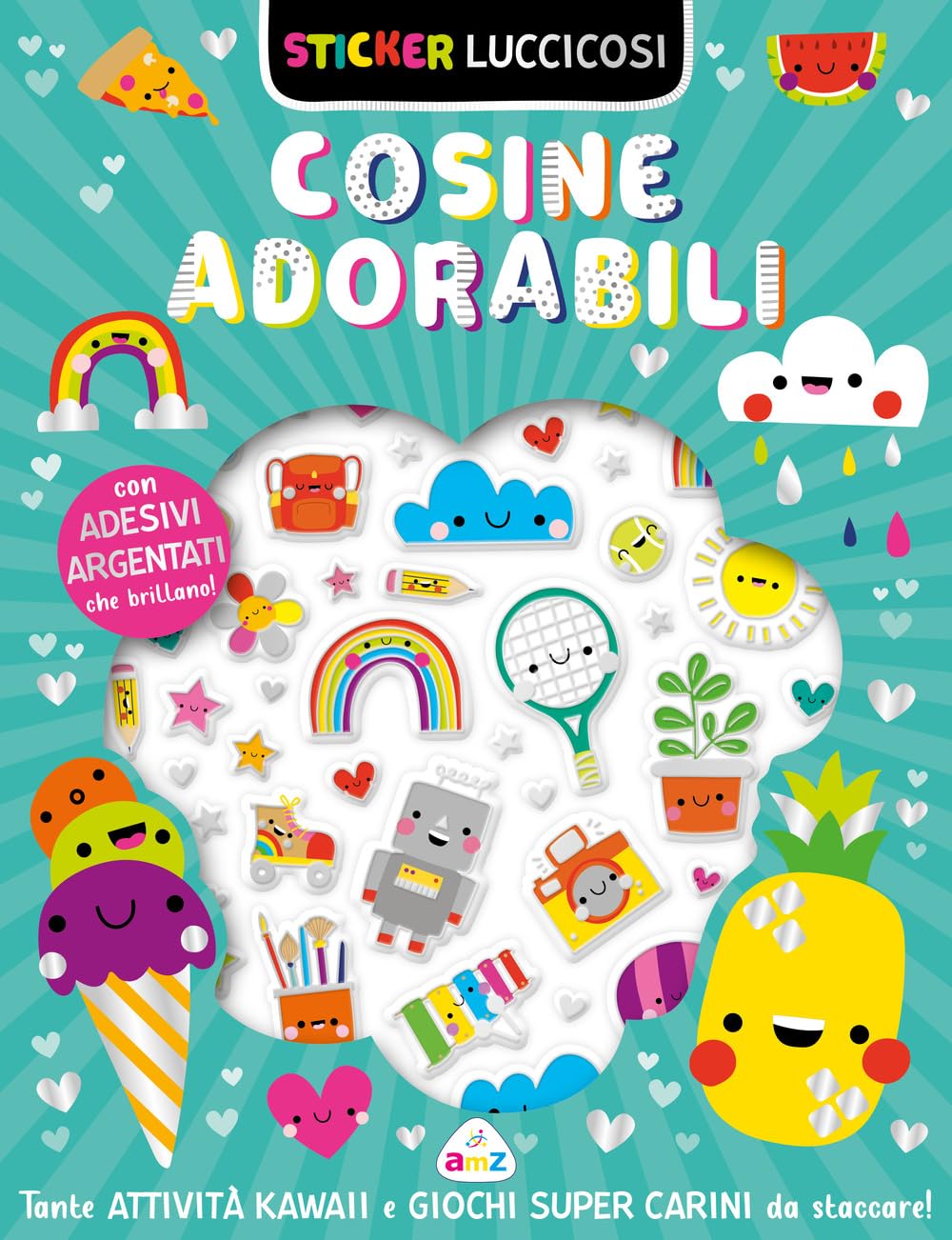 Cosine adorabili. Sticker luccicosi. Ediz. a colori Tiptoi & Games
