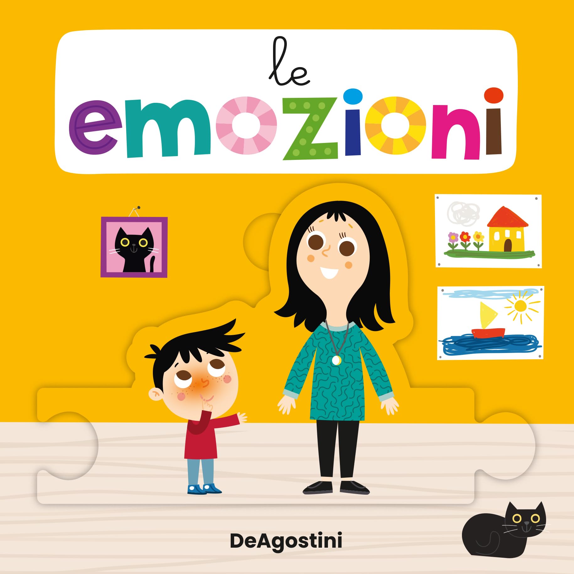 Le emozioni. Libro puzzle Non-fiction