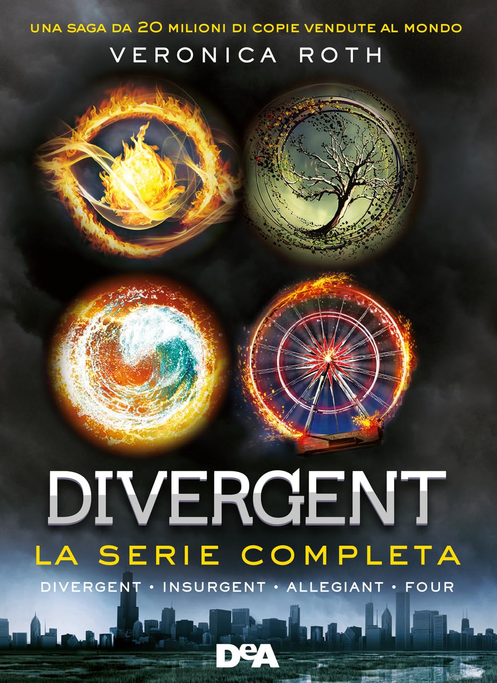 Divergent. La serie completa: Divergent-Insurgent-Allegiant-Four. Nuova ediz. book