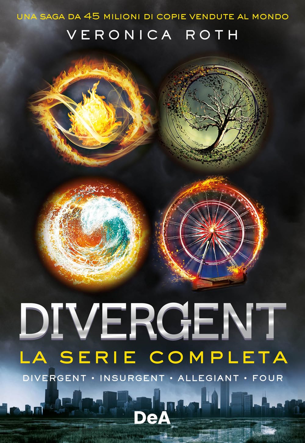 Divergent. La serie completa: Divergent-Insurgent-Allegiant-Four book