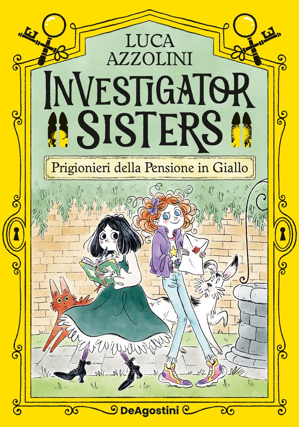 Prigionieri nella pensione in giallo! Investigator Sisters book