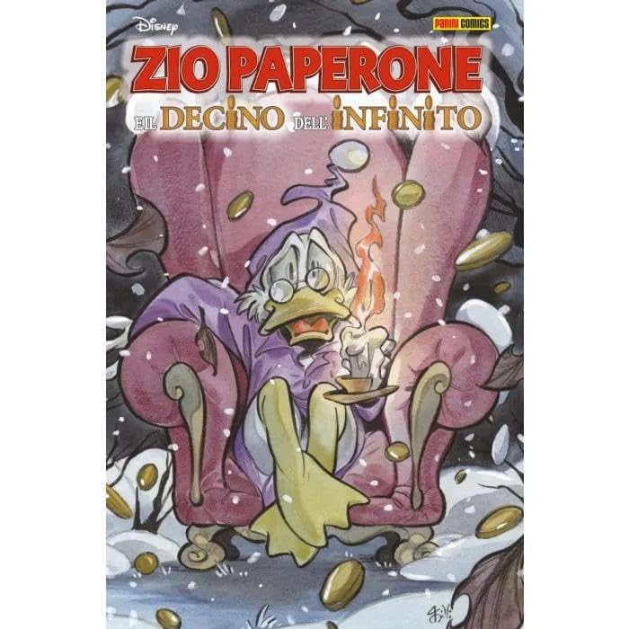 Fumetto: zio paperone e il decino dell'infinito (variant cover by peach momoko) (spillato) - panini book