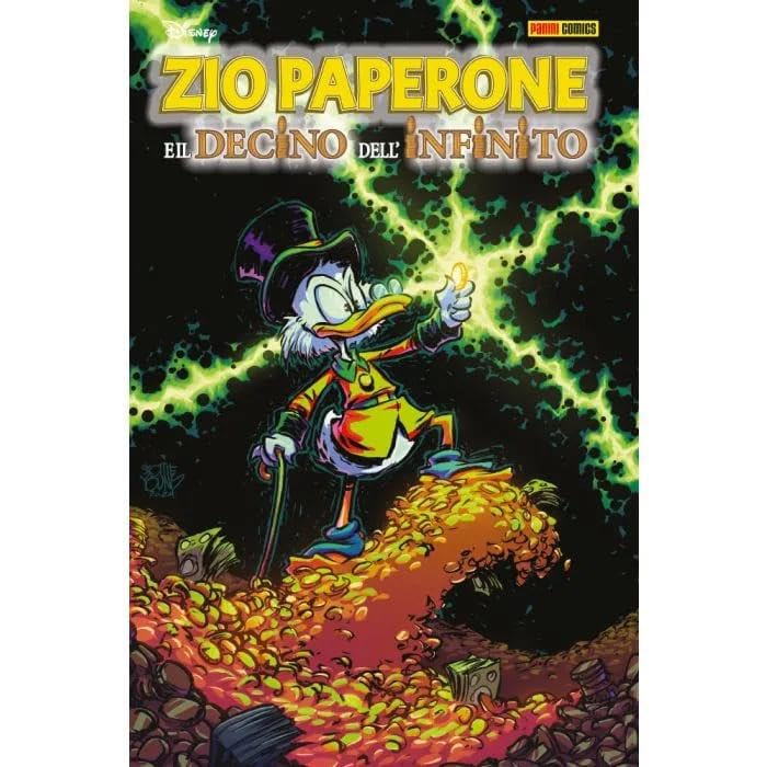 Fumetto: zio paperone e il decino dell'infinito (variant cover by skottie young) (spillato) - panini book
