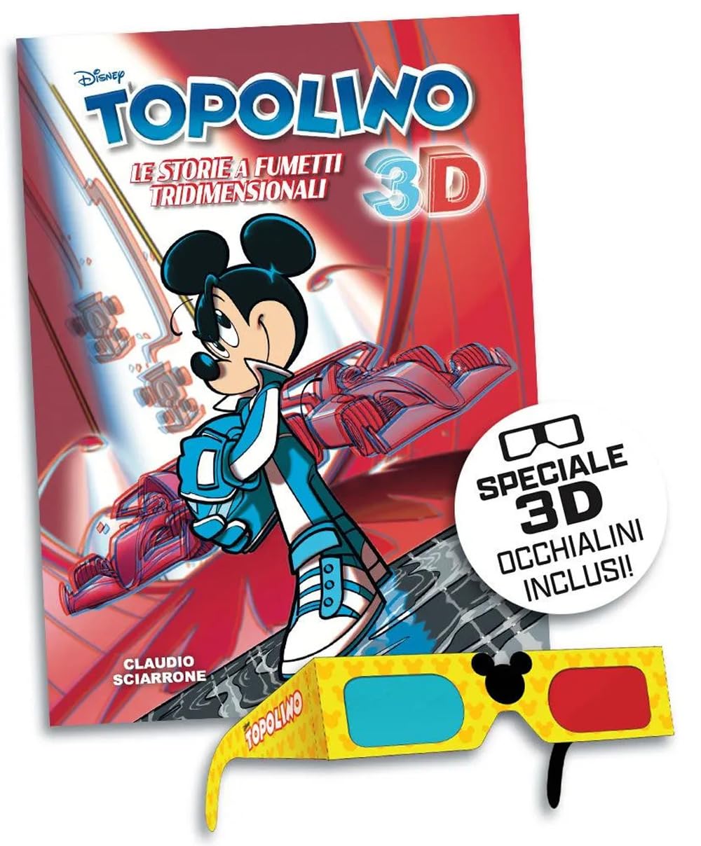 Topolino 3D. Le storie a fumetti tridimensionali. Con occhialini book