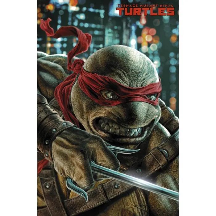 Fumetto: teenage mutant ninja turtles 1 (variant cover by lee bermejo) - panini book